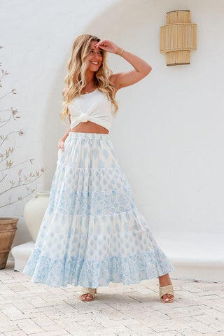 Billy Maxi Skirt - Floral Dreams