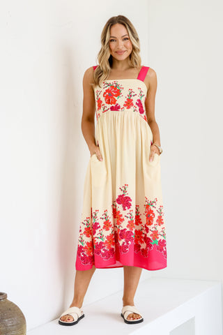 Calista Maxi Dress - Rosella