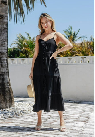 Valerie Maxi Dress - Woodstock