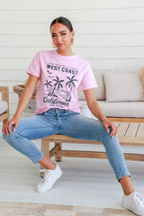 Westcoast Tee - Pink