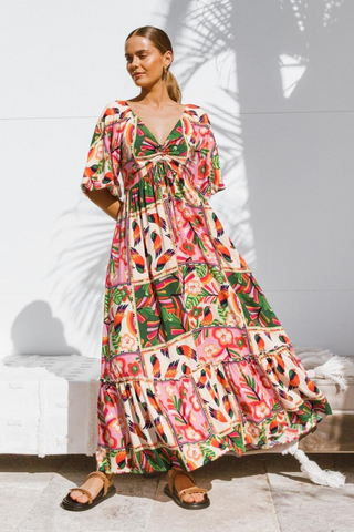 Carmen Maxi Dress - Babylon