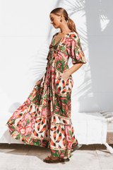 Calista Maxi Dress - Rosella