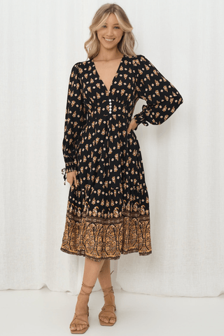 Goldie Hanamae Mini Dress - Goldie Tile