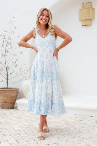 Valerie Maxi Dress - Woodstock