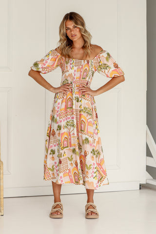 Kismet Maxi Dress - Seaside