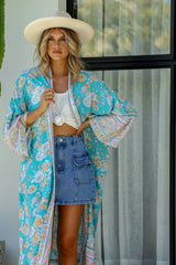 Harlow Kimono - Green