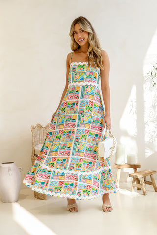 Indiana Maxi Dress - Bambalina