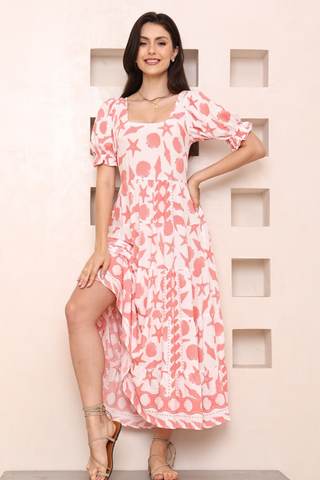 Calista Maxi Dress - Rosella