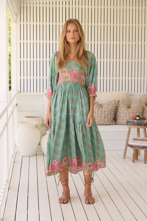 Tulli Midi Dress - Meadowland