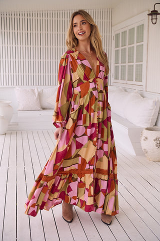 Catalonia Maxi Dress - Shania