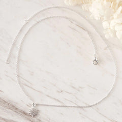 Winter Solstice Snowflake Necklace