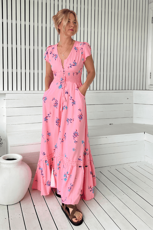 Romi Maxi Dress - Wild Berry