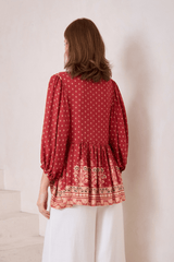 Ruby Baby Doll Blouse