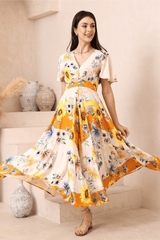 Sunflower Maxi Dress