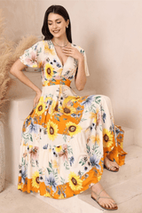 Sunflower Maxi Dress