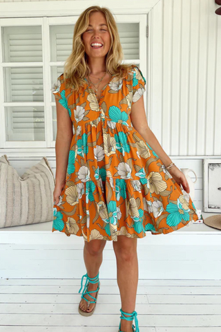 Valerie Maxi Dress - Woodstock