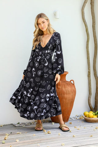 Valerie Maxi Dress - Woodstock