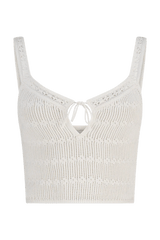 Serena Gigi Crop - Ivory