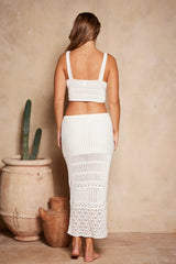 Serena Gigi Crop - Ivory